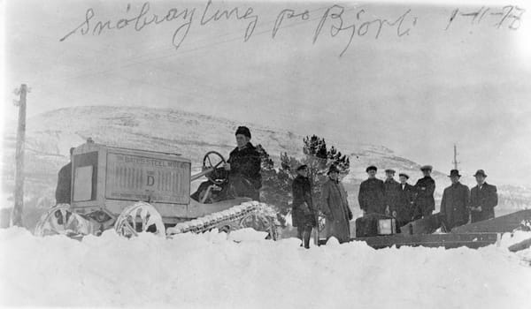 Snøbrøyting i Romsdalen